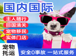福州长乐航空物流国际宠物托运 【国